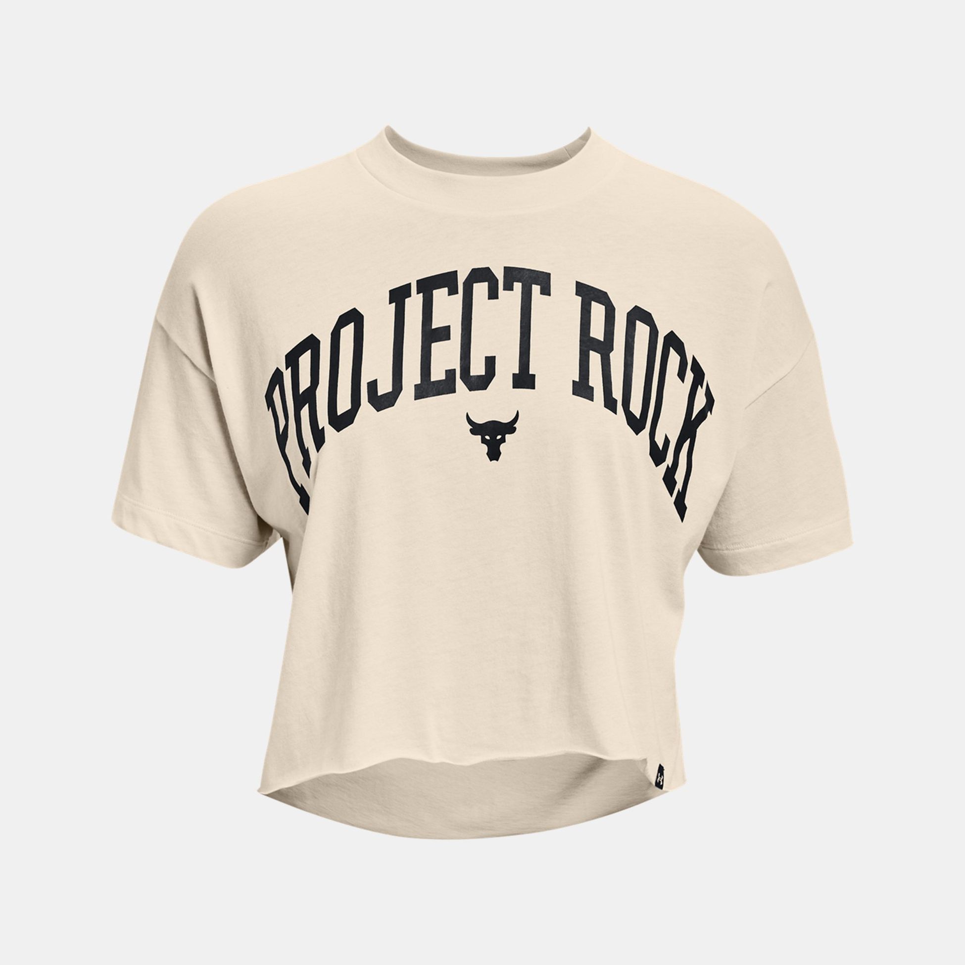 T-Shirts & Polo -  under armour Project Rock Crop Short Sleeve